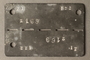 Prisoner ID tag issued to a Jewish American prisoner in Compiègne internment camp