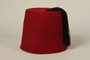 Red fez found at Dachau concentration camp after liberation