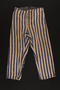 Striped concentration camp uniform trousers worn by Polish Jewish inmate
