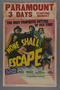 Window card for the film “None Shall Escape” (1944)