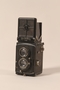 Black Rolleiflex camera with Zeiss lens