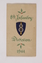 Christmas card, 8th Infantry division, 1944