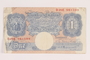 Great Britain, 1 pound note, acquired by a US soldier