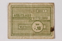 Mittelbau forced labor camp scrip, -.10 Reichsmark, issued to a Polish political prisoner