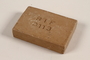 Bar of soap issued to a Polish Jewish concentration camp inmate