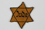 Star of David badge with Jude worn by a German Jewish man
