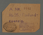 Ration coupon from the Kovno ghetto