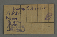 1995.89.124 front
Work permit from the Kovno ghetto

Click to enlarge