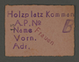 Work permit from the Kovno ghetto