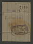 Coupon for potatoes issued in the Kovno ghetto