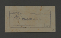 1995.89.250 front
Admission ticket to the Jewish Ghetto Police Building in Kovno, Lithuania

Click to enlarge