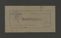 Admission ticket to the Jewish Ghetto Police Building in Kovno, Lithuania