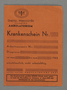 Medical certificate from the Kovno Ghetto workshops
