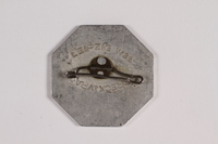 2014.426.2 back
Forced laborer identification badge worn by a Polish Jewish woman using a false identity

Click to enlarge
