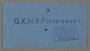 Welfare center receipt from the Kovno ghetto
