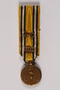 Miniature Commemorative Medal of War owned by a Belgian soldier and former POW