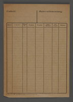 1995.89.625 back
Invoice used by workshop in the Kovno ghetto

Click to enlarge