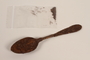 Rusted tablespoon recovered from Chelmno killing center