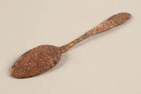 1989.308.1 back
Rusted tablespoon recovered from Chelmno killing center

Click to enlarge