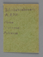 1995.89.746 front
Work assignment slip from the Kovno ghetto

Click to enlarge