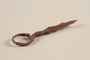 Small scissors in two pieces, recovered from Chelmno killing center