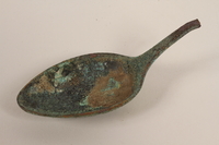 1989.308.23 front
Metal tablespoon fragment recovered from Chelmno killing center

Click to enlarge