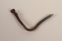 1989.308.28 front
Nail recovered from Chelmno killing center

Click to enlarge