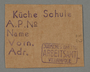 Work pass from the Kovno ghetto