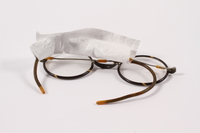 1996.149.1 front
Eyeglasses belonging to a Polish Jewish inmate in Ravensbrueck concentration camp

Click to enlarge