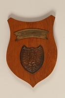 1996.25.3 front
Plaque woth Polish emblem issued to honor a soldier

Click to enlarge