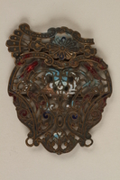 1989.319.4 front
Brooch worn by a Romanian Romani man

Click to enlarge