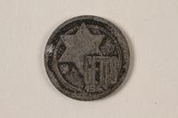 1996.74.1 front
Łódź (Litzmannstadt) ghetto scrip, 5 mark coin

Click to enlarge