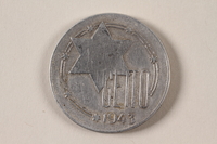 1996.74.10 front
Łódź (Litzmannstadt) ghetto scrip, 20 mark coin

Click to enlarge