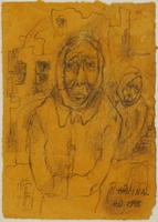CM_1989.331.5_001 front
Halina Olomucki sketch of Jewish men whose beards were publicly shaved

Click to enlarge