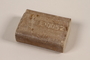 Bar of soap issued to a US soldier while held as a POW in a German Stalag