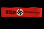 Nazi Party readiness red armband with a swastika