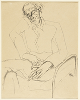1988.1.61 front
Drawing of a seated man holding a cigarette by a German Jewish internee

Click to enlarge