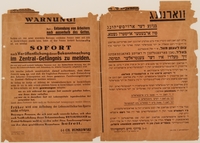 2015.278.1 front
Notice about forced labor requirements in Łódź Ghetto

Click to enlarge