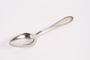 Silver oak patterned tablespoon saved by German Jewish refugees