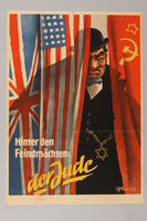 1990.193.9 front
Antisemitic poster of a Jewish businessman plotting against Germany

Click to enlarge