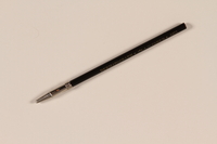 1990.272.1.3 front
Faber dermatograph pencil from a carrying case containing anthropometry instruments used in Nazi Germany

Click to enlarge
