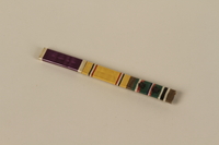 2007.475.3 front
Military ribbon bar awarded to a Jewish American soldier

Click to enlarge
