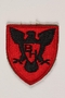 US Army 86th Infantry Division shoulder sleeve patch with a black hawk with spread wings on a red field