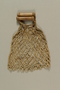 Macramé bag with 2 wooden handles used by a Polish Jewish family while in hiding