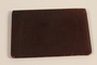 Brown leather billfold brought with a German Jewish prewar refugee