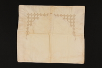 2008.222.2 front
Embroidered white pillowcase used in hiding in Poland

Click to enlarge