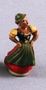 Toy figurine of a woman in traditional Austrian dress acquired by a US family in prewar Vienna