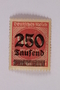 Postage stamp, 500 mark, issued in Germany during hyperinflation in the Weimar Republic
