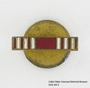 US Army Good Conduct lapel button awarded to a Czech Jewish refugee