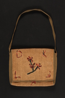 2010.194.2 front
Burlap purse with yarn flowers and monogram carried by a 10 year old Jewish Austrian refugee

Click to enlarge